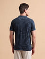 U.S. Polo Assn. Denim Co. Tropical Printed Pure Cotton Polo Shirt