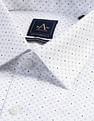 Arrow Geometric Printed Manhattan Slim Fit Shirt