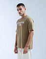 Flying Machine Typographic Printed Relaxed Fit T-Shirt