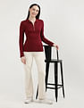Tommy Hilfiger Mango Zip Slim Fit Polo Shirt