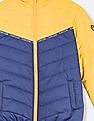 U.S. Polo Assn. Kids Hooded Colour Block Puffer Jacket