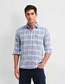 Arrow Sport Midscale Checked Manhattan Slim Fit Shirt