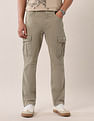 U.S. Polo Assn. Denim Co. Mid Rise Straight Fit Twill Cargos