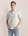 U.S. Polo Assn. Short Sleeve Plaid Shirt
