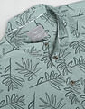 Flying Machine Floral Print Cotton Shirt