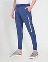 U.S. Polo Assn. Denim Co. Brand Print Heathered Track Pants