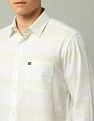 Arrow Sport Manhattan Slim Fit Horizontal Striped Shirt