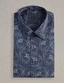 Arrow Floral Printed Cotton 1851 Shirt