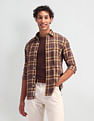 U.S. Polo Assn. Denim Co. Slim Fit Madras Checked Shirt