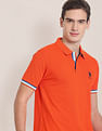 U.S. Polo Assn. Slim Fit Logo Polo Shirt