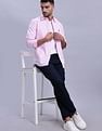 Tommy Hilfiger Solid Regular-Fit Oxford Shirts