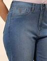 U.S. Polo Assn. Women High Rise Mom Fit Jeans