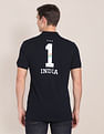 U.S. Polo Assn. Rear Appliqued Slim Polo Shirt