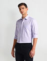 Arrow Manhattan Slim Fit Textured Shirt