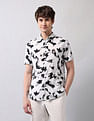 U.S. Polo Assn. Denim Co. Abstract Printed Regular Fit Shirt