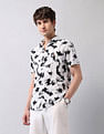 U.S. Polo Assn. Denim Co. Abstract Printed Regular Fit Shirt