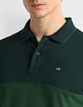 Arrow Sport Regular Fit Clourblocked Polo Shirt