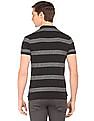 U.S. Polo Assn. Denim Co. Striped Muscle Fit Polo Shirt