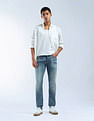 Flying Machine Freddie Slim Straight Fit Authentic Signature Jeans