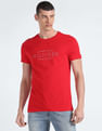 Tommy Hilfiger Typographic Print Slim Fit T-Shirt