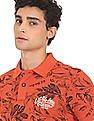 U.S. Polo Assn. Denim Co. Printed Cotton Polo Shirt