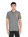 U.S. Polo Assn. Denim Co. Cotton Heathered Polo Shirt