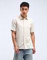 Flying Machine Vertical Stripe Dobby Shirt