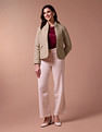 U.S. Polo Assn. Women Stand Collar Puffer Jacket