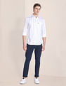U.S. Polo Assn. Vertical Stripe Cotton Shirt