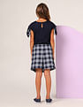 U.S. Polo Assn. Kids Girls Tartan Checked Skorts