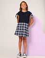 U.S. Polo Assn. Kids Girls Tartan Checked Skorts