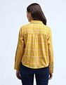 U.S. Polo Assn. Women Tartan Checked Twill Shirt