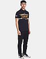 U.S. Polo Assn. Cotton Brand Print Polo Shirt
