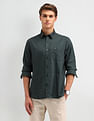 Arrow Sport Tailored Fit Solid Shirt