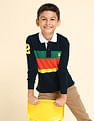 U.S. Polo Assn. Kids Boys Colour Blocked Polo Shirt
