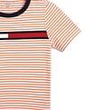 Tommy Hilfiger Kids Boys Striped Regular-Fit Cotton T-Shirt