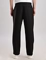Calvin Klein Jeans Slim-Fit Solid Mid Rise Trousers