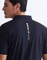 USPA Active Solid Slim Fit Polo Shirt