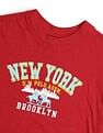 U.S. Polo Assn. Women Boxy Fit Typography Printed T-Shirt
