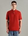 Tommy Hilfiger Solid Regular-Fit Cotton Polo T-Shirt