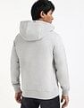 Tommy Hilfiger Solid Regular-Fit Cotton Hodded Sweatshirt