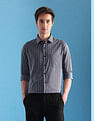 Arrow Vertical Striped Liberty Classic Fit Velocity Shirt