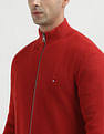 Tommy Hilfiger Organic Cotton Zip Up Sweater