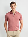 Arrow Solid Cotton Polo Shirt