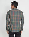 Arrow Sports Tartan Check Cotton Casual Shirt