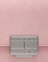 Tommy Hilfiger Solid Pink Pu Shoulder Bag