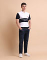 U.S. Polo Assn. Denim Co. Cole Comfort Cropped Fit Blue Jeans