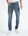 Flying Machine Jackson Super Skinny Fit Stone Wash Jeans