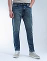 Flying Machine Slash Slim Tapered Fit Flex Knit Max Jeans