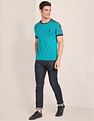 U.S. Polo Assn. Contrast Tape Cotton T-Shirt